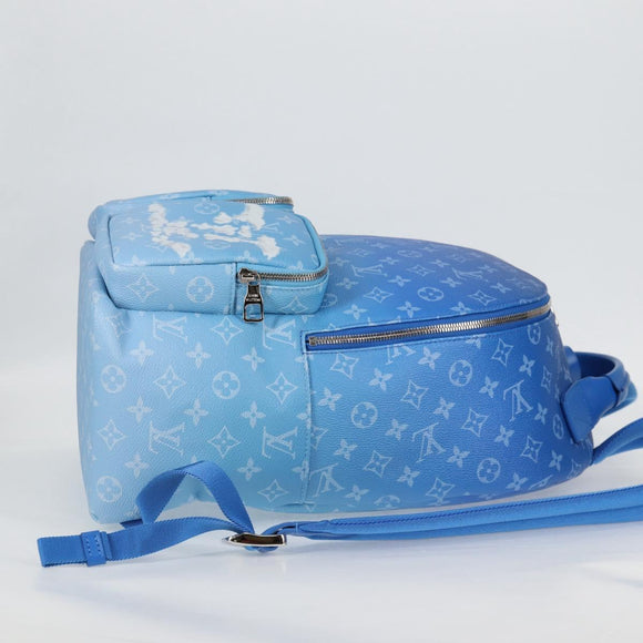 LOUIS VUITTON Clouds Rucksack Multi-Pocket-Rucksack Blau M45441 LV Auth 126591SM