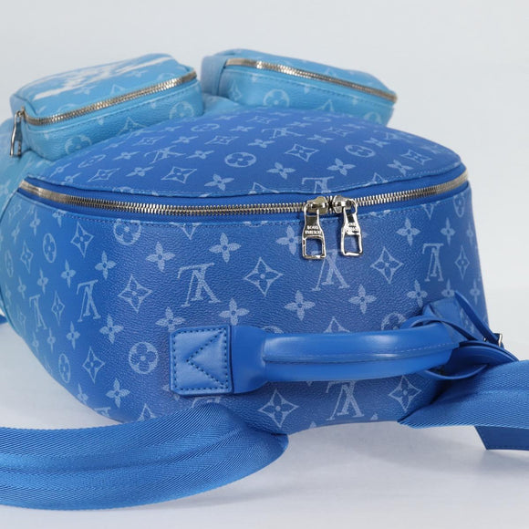 LOUIS VUITTON Clouds Backpack Multi Pocket Backpack Blue M45441 LV Auth 126591SM