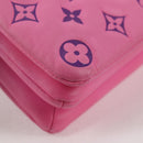 LOUIS VUITTON Monogram Pochette Coussin Shoulder Bag Pink M80745 LV Auth 126599M-10