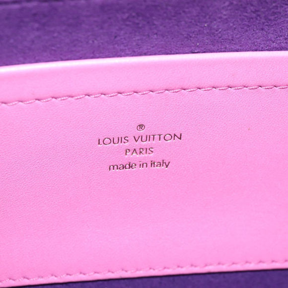 LOUIS VUITTON Monogram Pochette Coussin Shoulder Bag Pink M80745 LV Auth 126599SAM