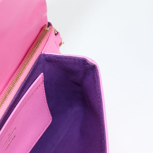 LOUIS VUITTON Monogram Pochette Coussin Shoulder Bag Pink M80745 LV Auth 126599M