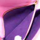 LOUIS VUITTON Monogram Pochette Coussin Shoulder Bag Pink M80745 LV Auth 126599M-23