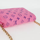 LOUIS VUITTON Monogram Pochette Coussin Shoulder Bag Pink M80745 LV Auth 126599M-7