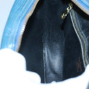 LOUIS VUITTON Epi June Feuille Shoulder Bag Blue M52155 LV Auth 126600-21