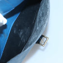 LOUIS VUITTON Epi June Feuille Shoulder Bag Blue M52155 LV Auth 126600-22