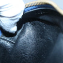 LOUIS VUITTON Epi June Feuille Shoulder Bag Blue M52155 LV Auth 126600-12