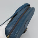 LOUIS VUITTON Epi June Feuille Shoulder Bag Blue M52155 LV Auth 126600-6