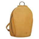 LOUIS VUITTON Epi Mabillon Backpack Yellow M52239 LV Auth 126601-1
