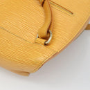 LOUIS VUITTON Epi Mabillon Backpack Yellow M52239 LV Auth 126601-18