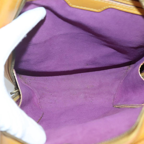 LOUIS VUITTON Epi Mabillon Backpack Yellow M52239 LV Auth 126601