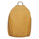 LOUIS VUITTON Epi Mabillon Backpack Yellow M52239 LV Auth 126601-13