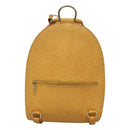 LOUIS VUITTON Epi Mabillon Backpack Yellow M52239 LV Auth 126601-2