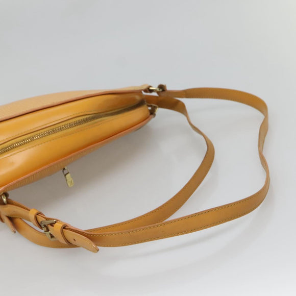 LOUIS VUITTON Epi Mabillon Backpack Yellow M52239 LV Auth 126601