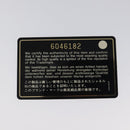 CHANEL Chain Choco Bar Shoulder Bag Lamb Skin Light Blue Silver CC Auth 126604-23