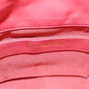 CHANEL Chain Shoulder Bag Lamb Skin Pink Gold CC Auth 126608M-20