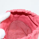 CHANEL Chain Shoulder Bag Lamb Skin Pink Gold CC Auth 126608M-21