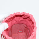 CHANEL Chain Shoulder Bag Lamb Skin Pink Gold CC Auth 126608M-22