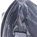 BURBERRY Nova Check Tote Bag Canvas Leather Silver Beige Auth 126624-18