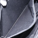 BURBERRY Nova Check Tote Bag Canvas Leather Silver Beige Auth 126624-19