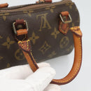 LOUIS VUITTON Monogram Mini Speedy Hand Bag M41534 LV Auth 126625-9