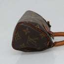 LOUIS VUITTON Monogram Mini Speedy Hand Bag M41534 LV Auth 126625-3
