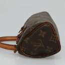 LOUIS VUITTON Monogram Mini Speedy Hand Bag M41534 LV Auth 126625-4
