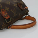LOUIS VUITTON Monogram Mini Speedy Hand Bag M41534 LV Auth 126625-7