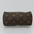 LOUIS VUITTON Monogram Mini Speedy Hand Bag M41534 LV Auth 126625-5