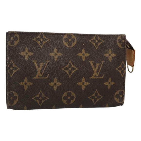 LOUIS VUITTON Monogram Bucket PM Accessory Pouch LV Auth 126627