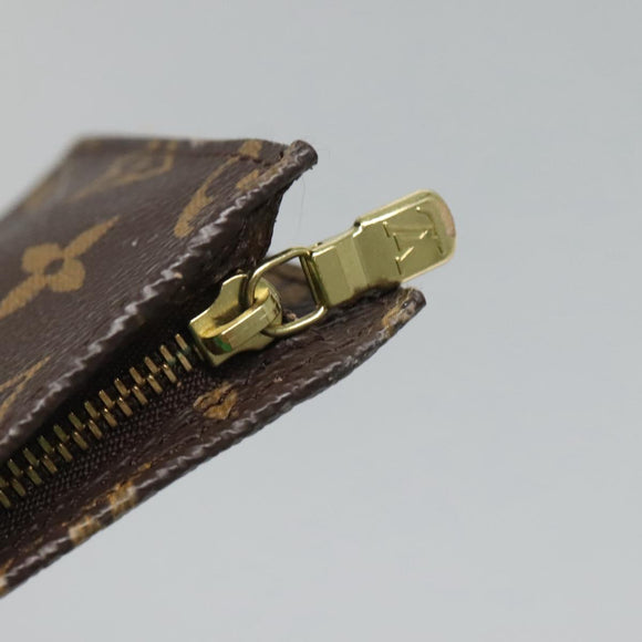 LOUIS VUITTON Monogram Bucket PM Accessory Pouch LV Auth 126627