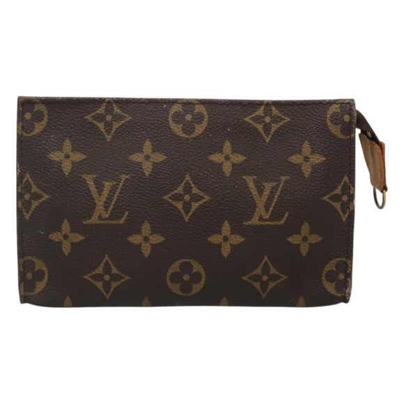 LOUIS VUITTON Monogram Bucket PM Accessory Pouch LV Auth 126627