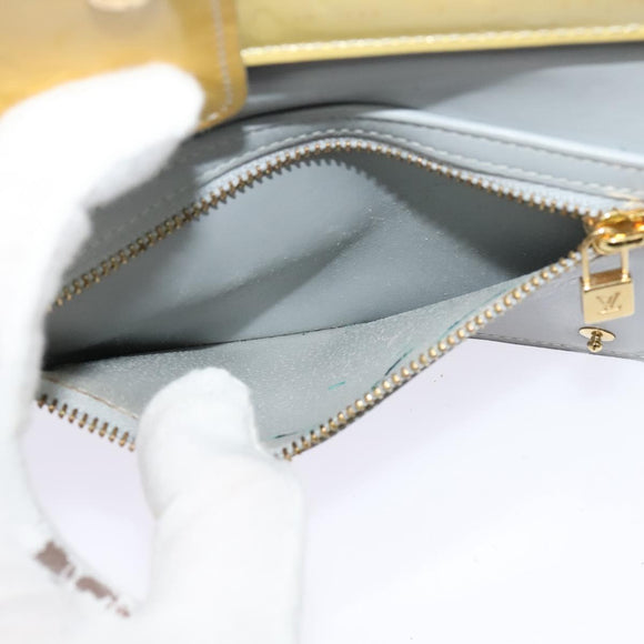 LOUIS VUITTON Monogram Vernis Walker Gris M91031 LV Auth 126634