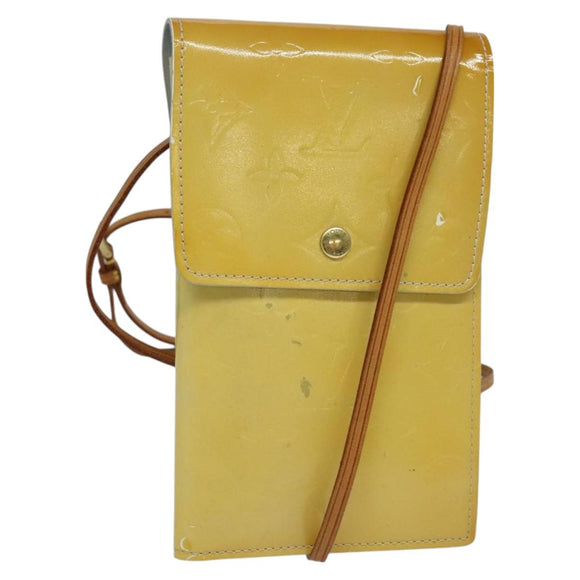 LOUIS VUITTON Monogram Vernis Walker Gris M91031 LV Auth 126634
