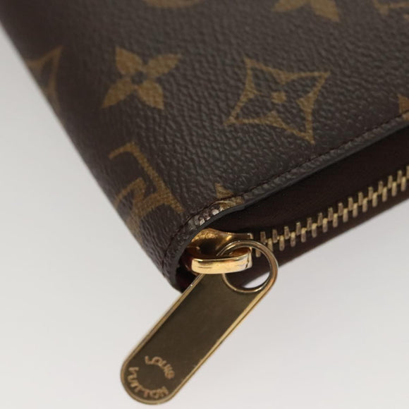 LOUIS VUITTON Monogram Lovelock Zippy Wallet Long Wallet M64116 LV Auth 126640