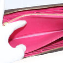 LOUIS VUITTON Monogram Lovelock Zippy Wallet Long Wallet M64116 LV Auth 126640-15