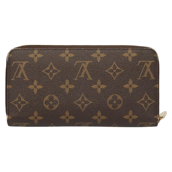 LOUIS VUITTON Monogram Lovelock Zippy Wallet Long Wallet M64116 LV Auth 126640