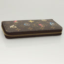 LOUIS VUITTON Monogram Lovelock Zippy Wallet Long Wallet M64116 LV Auth 126640-6
