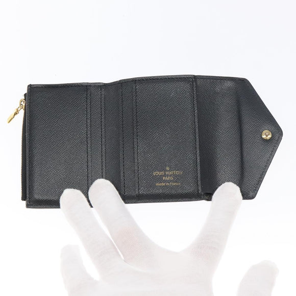 LOUIS VUITTON Monogram Game On Portefeuillezoe Wallet White M57491 Auth 126651