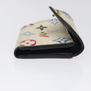 LOUIS VUITTON Monogram Game On Portefeuillezoe Wallet White M57491 Auth 126651-3