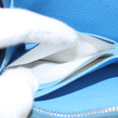 LOUIS VUITTON Empreinte Yayoi Kusama Zippy Wallet Blue M81954 LV Auth 126653-22