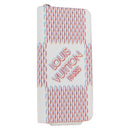 LOUIS VUITTON Damier Spray Zippy Wallet Vertical White M81403 LV Auth 126654M-1