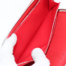 LOUIS VUITTON Damier Spray Zippy Wallet Vertical White M81403 LV Auth 126654M-11