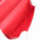 LOUIS VUITTON Damier Spray Zippy Wallet Vertical White M81403 LV Auth 126654M-22