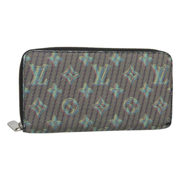 LOUIS VUITTON Monogram LV Pop Zippy Wallet Long Wallet Green M68664 Auth 126655