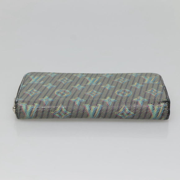 LOUIS VUITTON Monogram LV Pop Zippy Wallet Long Wallet Green M68664 Auth 126655