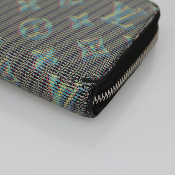 LOUIS VUITTON Monogram LV Pop Zippy Wallet Long Wallet Green M68664 Auth 126655