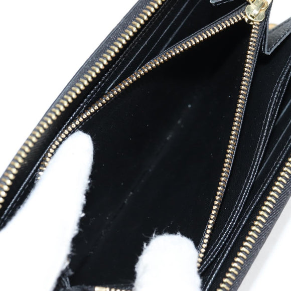 LOUIS VUITTON Monogram Game On Zippy Wallet Wallet Black M80323 LV Auth 126656M