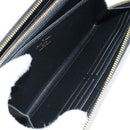 LOUIS VUITTON Monogram Game On Zippy Wallet Wallet Black M80323 LV Auth 126656M-21