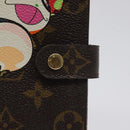 LOUIS VUITTON Monogram Panda Agenda PM Day Planner Cover R20011 LV Auth 126658-7