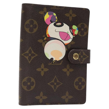 LOUIS VUITTON Monogram Panda Agenda PM Day Planner Cover R20011 LV Auth 126658